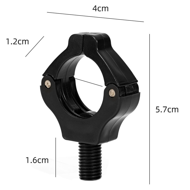 4 бр. Външни щипки Издръжливи пръчки Поставка Найлонова стойка Практична стойка с магнит за шаран Риболовна въдица Дръжка за хващане Държач за под