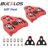 BUCKLOS maanteerattaklambrid 0-kraadine 9-kraadine jalgrattajalats Clest Speed jalgrattapedaali klambrid sobivad SPD-SL/Look Delta Peloton süsteemiga