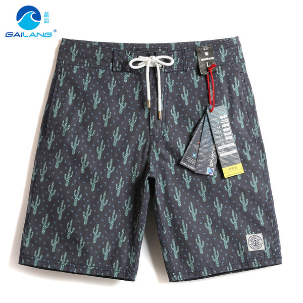 Meeste Cactus Print ujumisriided