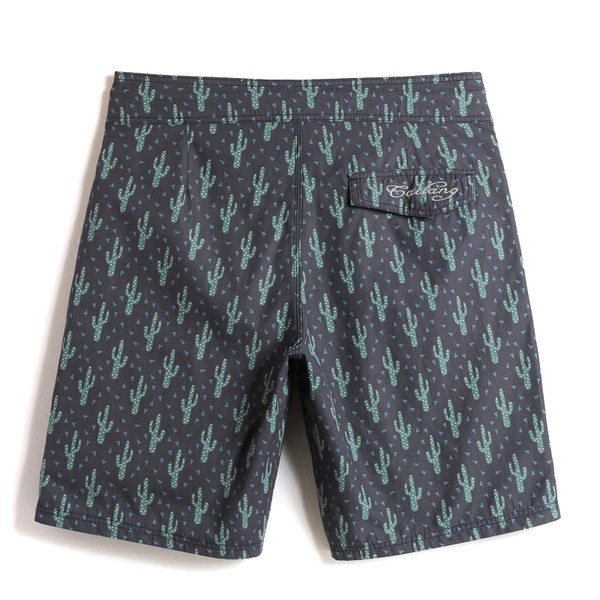 Meeste Cactus Print ujumisriided