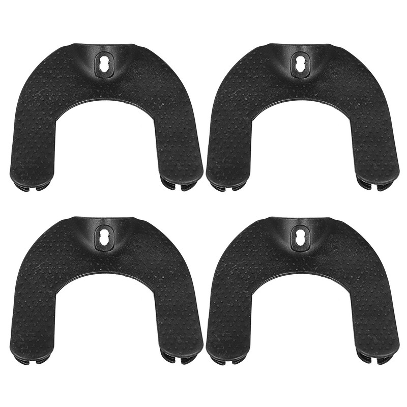 Pedale de bicicletă Platformă pentru pedale de echilibru Rezidere pentru picioare Adaptoare pentru mașină de munte Suport din PVC alunecos Piese plate pentru pantofi Mtb de drum