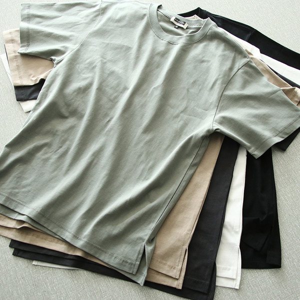 Tricou bărbătesc cu mânecă scurtă transparent