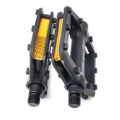 2 buc. plastic ultra ușoară pedală de bicicletă pedală cu eliberare rapidă pedală plată pentru bicicletă de munte pedală cu bile pentru bicicletă pedală largă Accesorii pentru biciclete