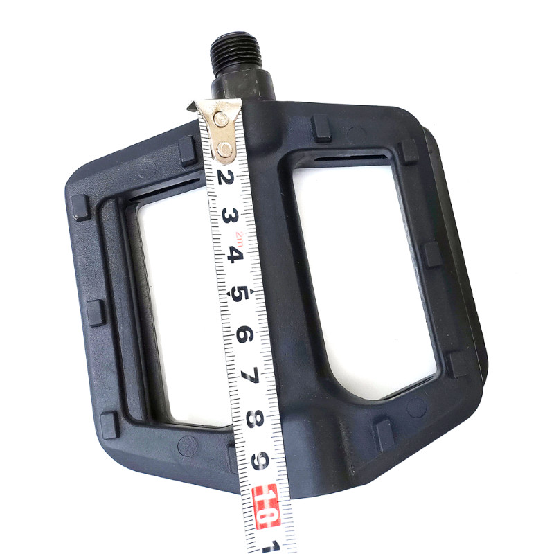 2 buc. plastic ultra ușoară pedală de bicicletă pedală cu eliberare rapidă pedală plată pentru bicicletă de munte pedală cu bile pentru bicicletă pedală largă Accesorii pentru biciclete