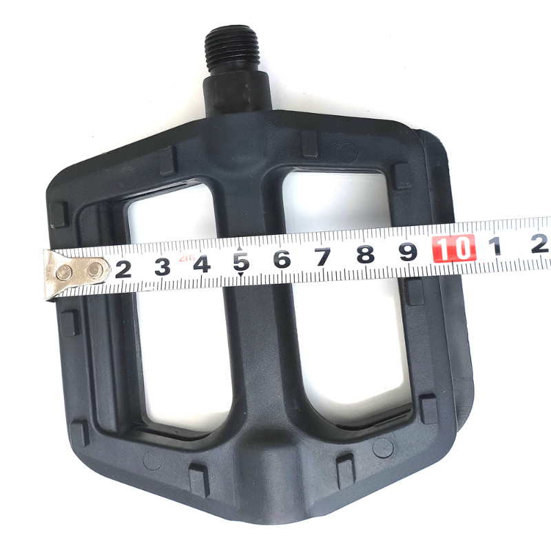 2 buc. plastic ultra ușoară pedală de bicicletă pedală cu eliberare rapidă pedală plată pentru bicicletă de munte pedală cu bile pentru bicicletă pedală largă Accesorii pentru biciclete