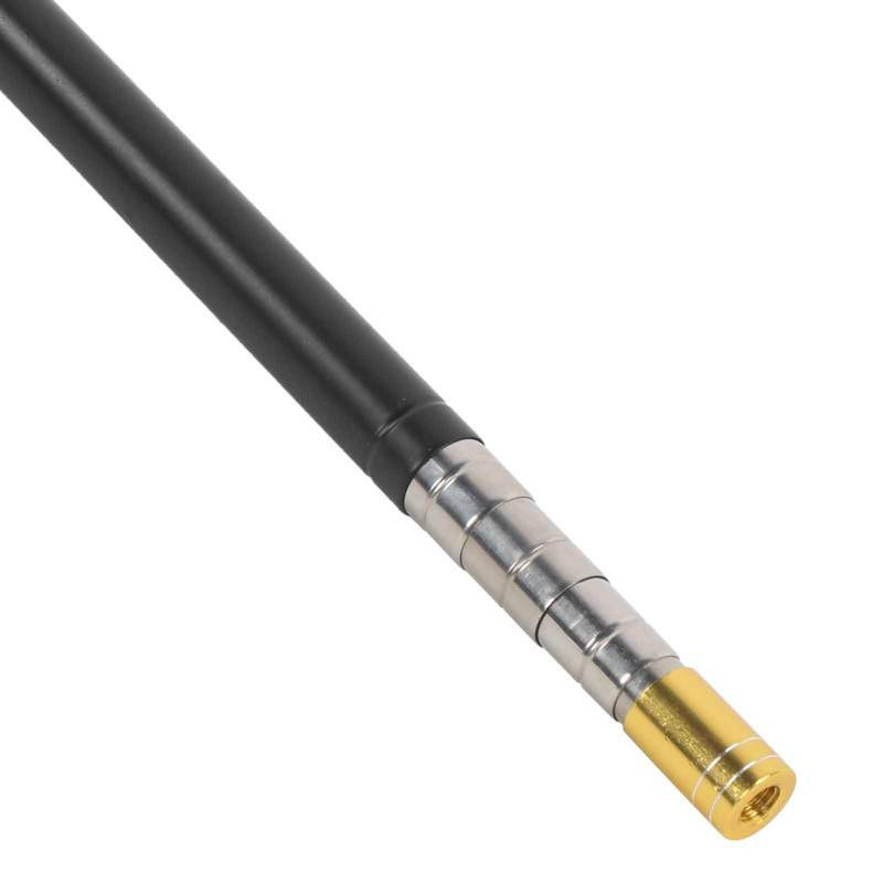 0,7 m1,5 m nerūdijančio plieno meškerykotis, 3/5 sekcijų teleskopinis meškerykotis.