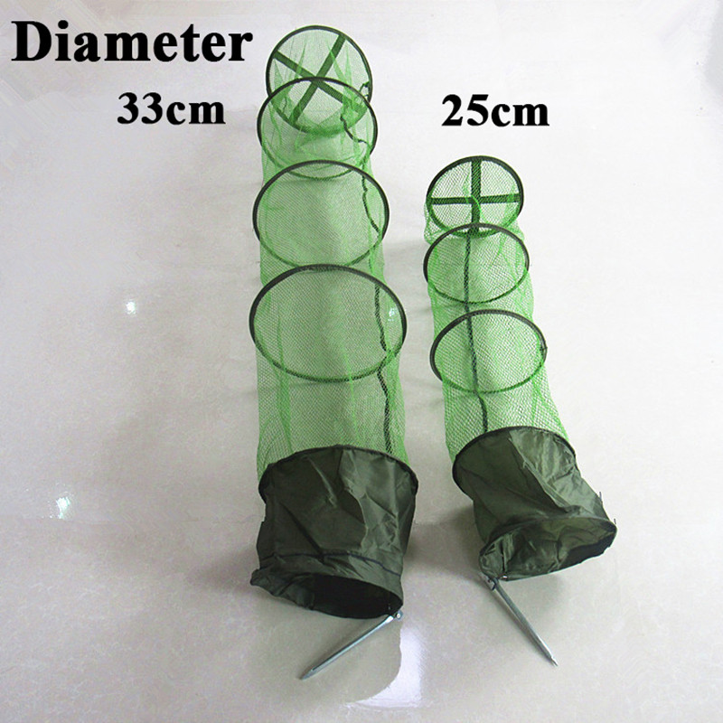 Karštas išpardavimas Sulankstomas teleskopinis greitai džiūstantis nailono tinklelis žvejybos krepšelis panardinamieji tinklai Fyke tinklas krevečių narvas Lauko žvejybos reikmenys