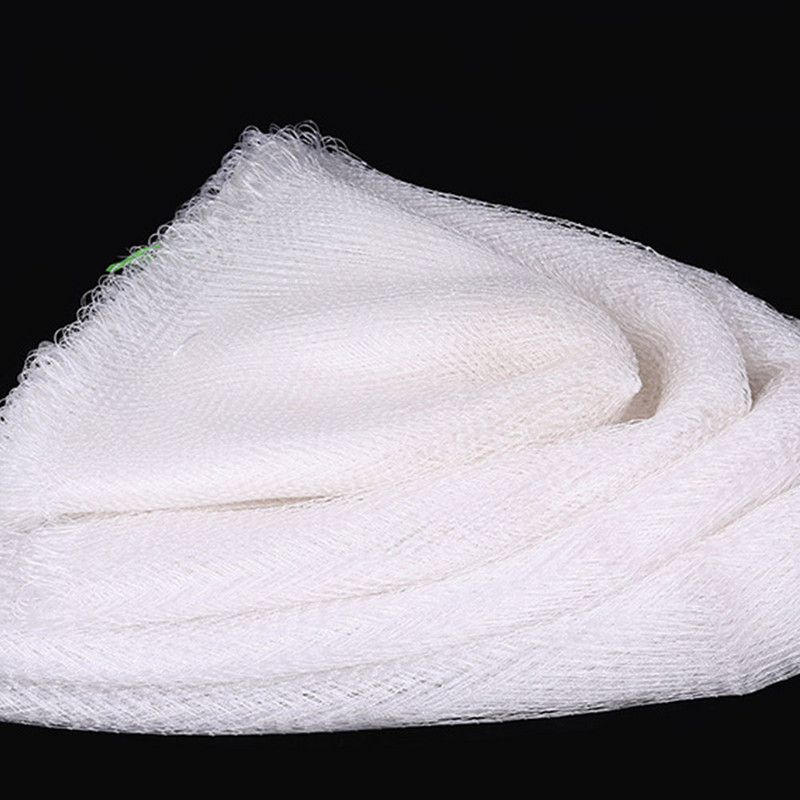 Horgász leszálló háló Halászháló fej kézzel szőtt horgászzsinór Nylon hálós teherautó háló fehér átmérő 70/60 cm hosszúság 95/85/80 cm