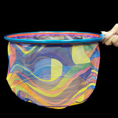 Halászat összecsukható háló Brail fej, kerek kis hálós halászat kézi leszállóháló halászat garnélarák merítőháló pillangó rovar mártogató hálófej