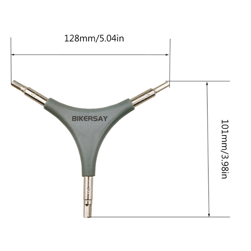 Imbus ključ u obliku slova Y Trosmjerni šesterokutni ključ 4 mm 5 mm 6 mm imbus imbus ključ za KLJUČNE alate Pribor za popravak bicikla