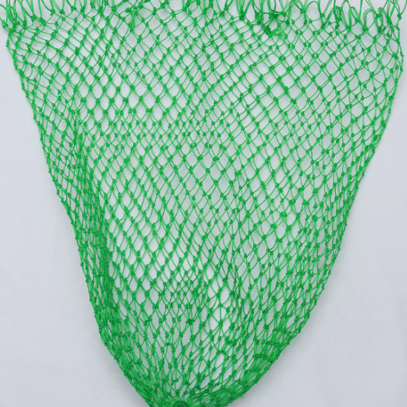 Plasă cu mai multe straturi împletită din nailon Linii verzi îndrăznețe Plase de mână strânse, ușor de instalat