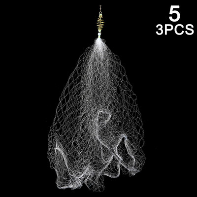 3db Play Stair Design horgászhálós háló Biztonságos nylon horgászháló kiegészítők Horgászháló 3db horgászkiegészítők XR-Hot