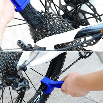 Σετ εργαλείων πλύσης ποδηλάτου βουνού Πλαστική ποδηλατική αλυσίδα βούρτσα καθαρισμού Gear Grunge Brush Εργαλείο εξωτερικής πλύσης για περιποίηση δρόμου