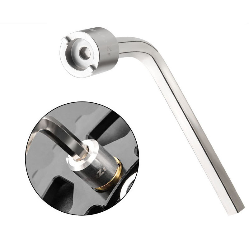 Láncgyűrű csavarok Anya csavarkulcs Láncos csavar eltávolítása Szerelőeszközök MTB Országúti Összecsukható kerékpár Lánckerék szerszám Láncos szerszám