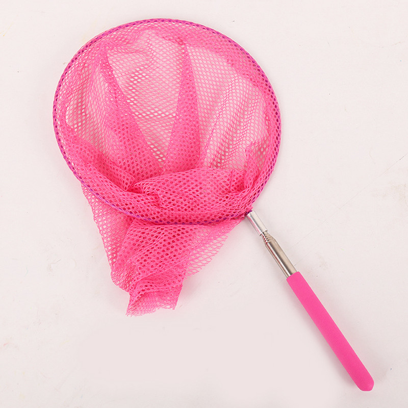 Δίχτυ ψαρέματος Παιδικά δίχτυα ενυδρείου για προσγείωση χυτή μικρή λαβή από ανοξείδωτο ατσάλι Πτυσσόμενη πασχαλίτσα