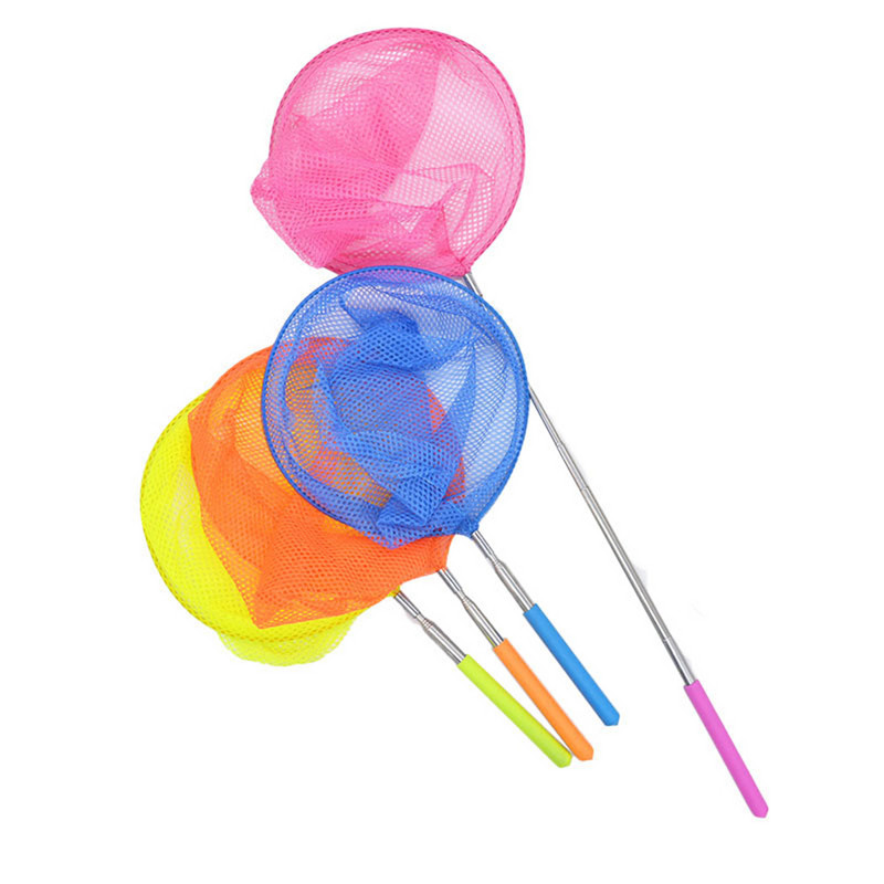 Δίχτυ ψαρέματος Παιδικά δίχτυα ενυδρείου για προσγείωση χυτή μικρή λαβή από ανοξείδωτο ατσάλι Πτυσσόμενη πασχαλίτσα