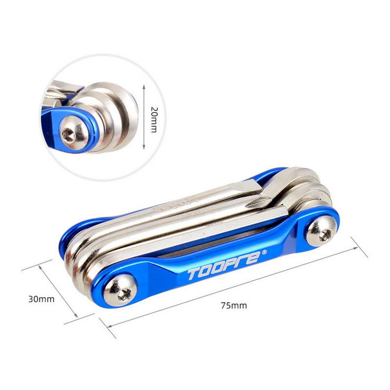 Set instrumente de reparare biciclete Șurubelnițe pentru ciclism cu spițe hexagonale Instrument Pârghie pentru anvelope Cheie hexagonală MTB Mountain Bike Instrument multifuncțional Instrumente pentru ciclism