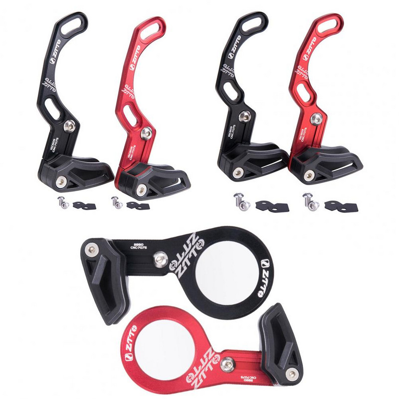 1Set ZTTO ISCG 03 05 BB Dviračio vieno disko grandinės kreiptuvas Nešiojamas spaustuko grandinės kreiptuvas Universalus lauko važiavimo remonto įrankis