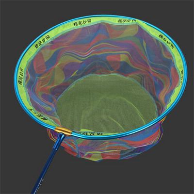 Horgászháló Kiváló minőségű hordozható horgászfelszerelés, nem vízi alumínium halmásoló horgász kellékek háló, kényelmes 1db