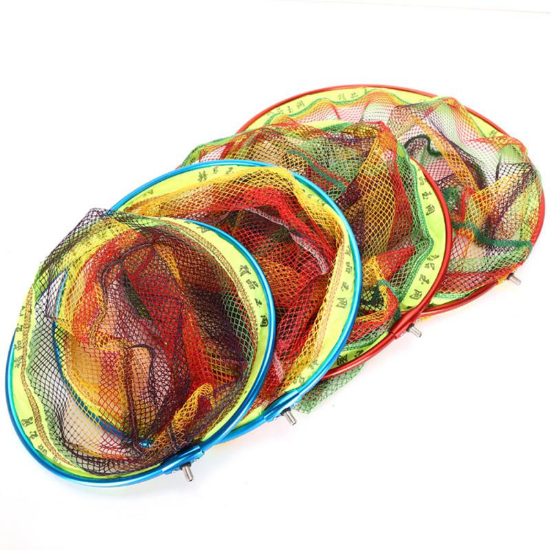 Horgászháló Kiváló minőségű hordozható horgászfelszerelés, nem vízi alumínium halmásoló horgász kellékek háló, kényelmes 1db