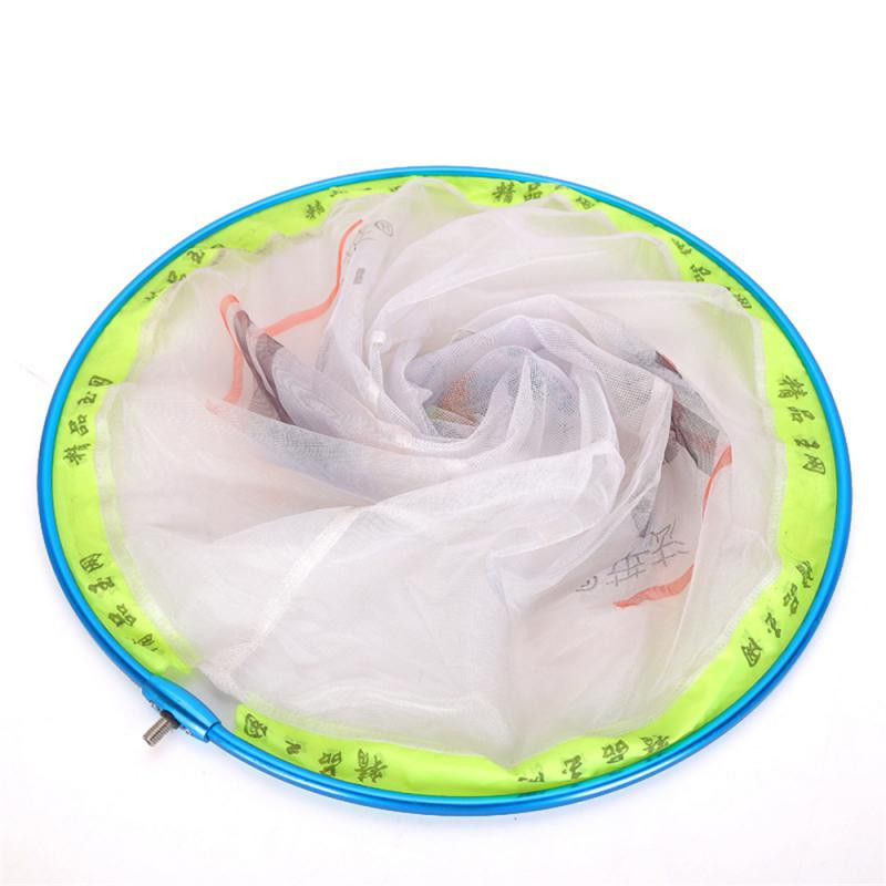 Horgászháló Kiváló minőségű hordozható horgászfelszerelés, nem vízi alumínium halmásoló horgász kellékek háló, kényelmes 1db