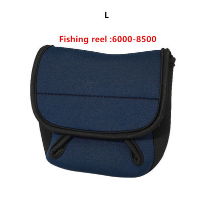 Žvejybos ritės krepšys – itin lengvas masalo ritės apsauginis gaubtas Žvejybos įrankių mėtymas su jaukų sukimu/BaitCaster ratu laikymo dėklas S,M,L