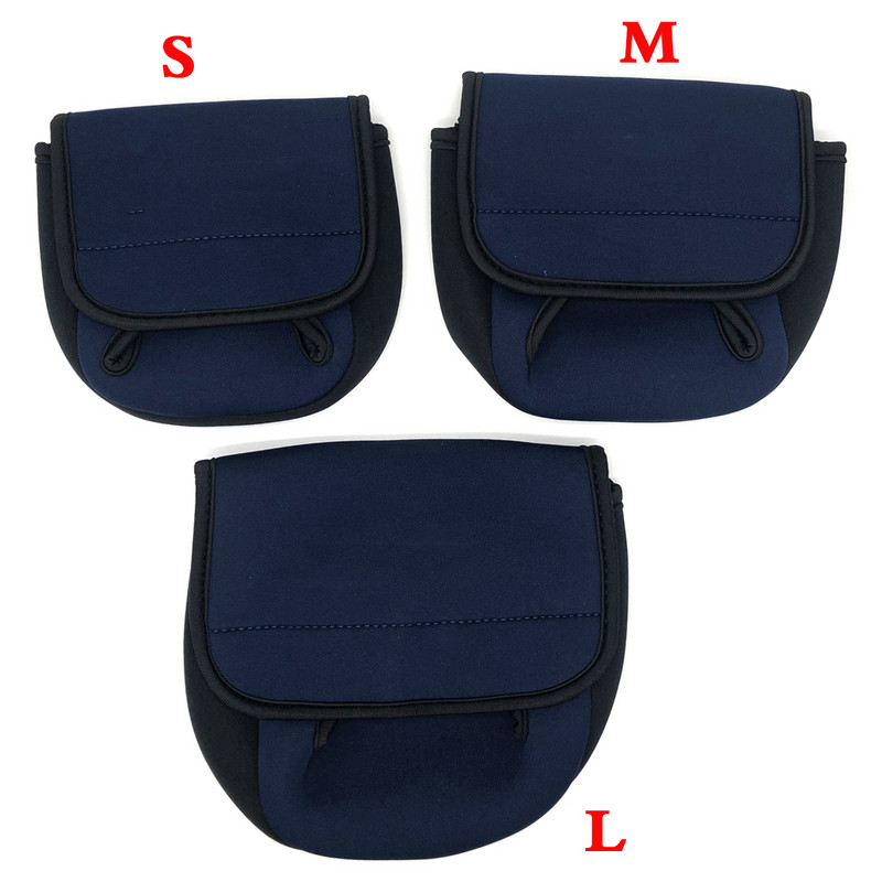 Žvejybos ritės krepšys – itin lengvas masalo ritės apsauginis gaubtas Žvejybos įrankių mėtymas su jaukų sukimu/BaitCaster ratu laikymo dėklas S,M,L