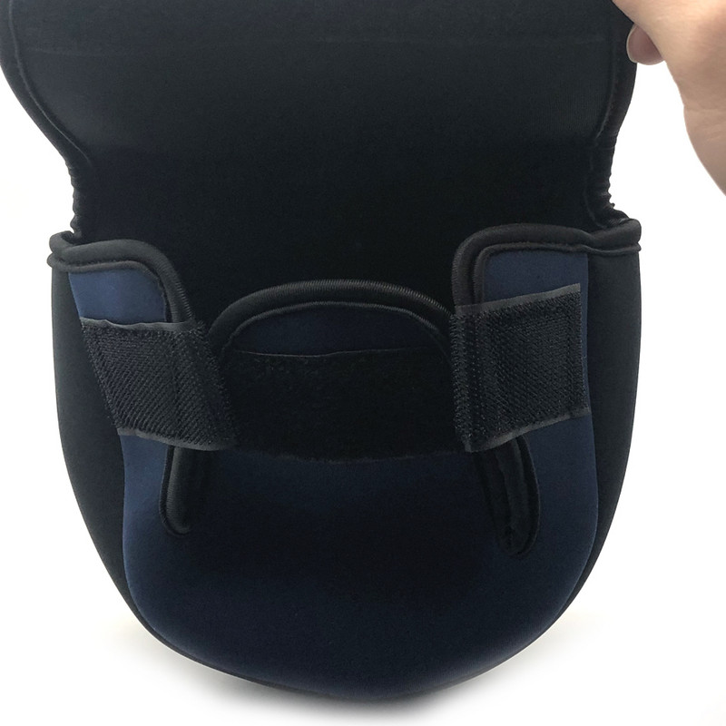 Žvejybos ritės krepšys – itin lengvas masalo ritės apsauginis gaubtas Žvejybos įrankių mėtymas su jaukų sukimu/BaitCaster ratu laikymo dėklas S,M,L