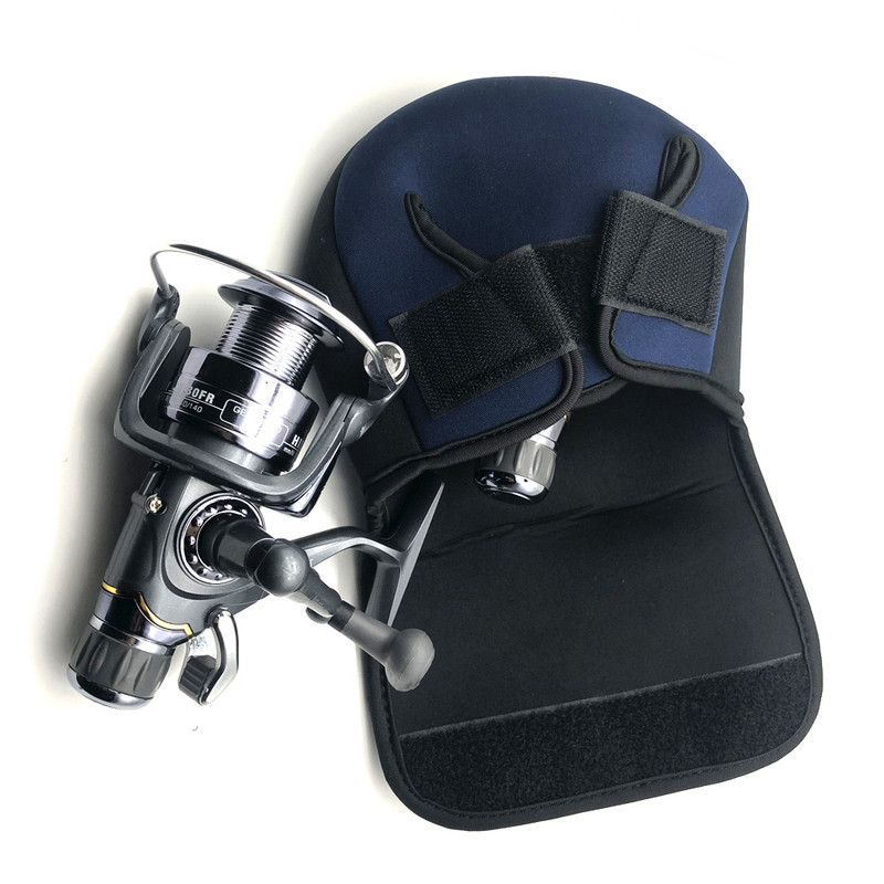 Žvejybos ritės krepšys – itin lengvas masalo ritės apsauginis gaubtas Žvejybos įrankių mėtymas su jaukų sukimu/BaitCaster ratu laikymo dėklas S,M,L