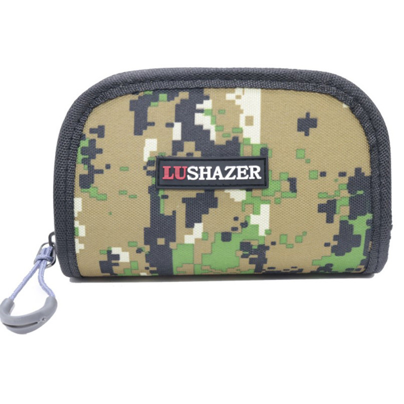 Portabale žvejybos masalo šaukštas Nailono maišelio suktukas Metalinis VIB blizgučių masalas, kietas apvalkalas, laikymo dėklas Žuvies reikmenys Pesca