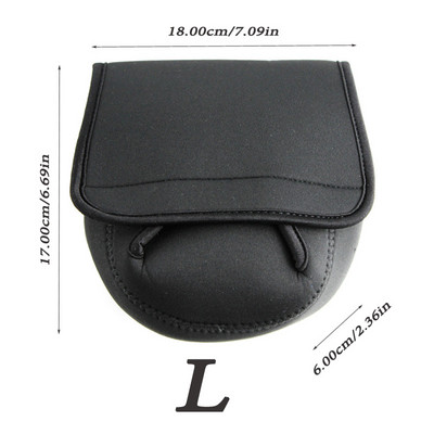 Žvejybos krepšio spiningo ritės krepšys S/M/L Olta neopreno ritės apsauginis dėklas Pesca lauko žvejybos reikmenys PJ127