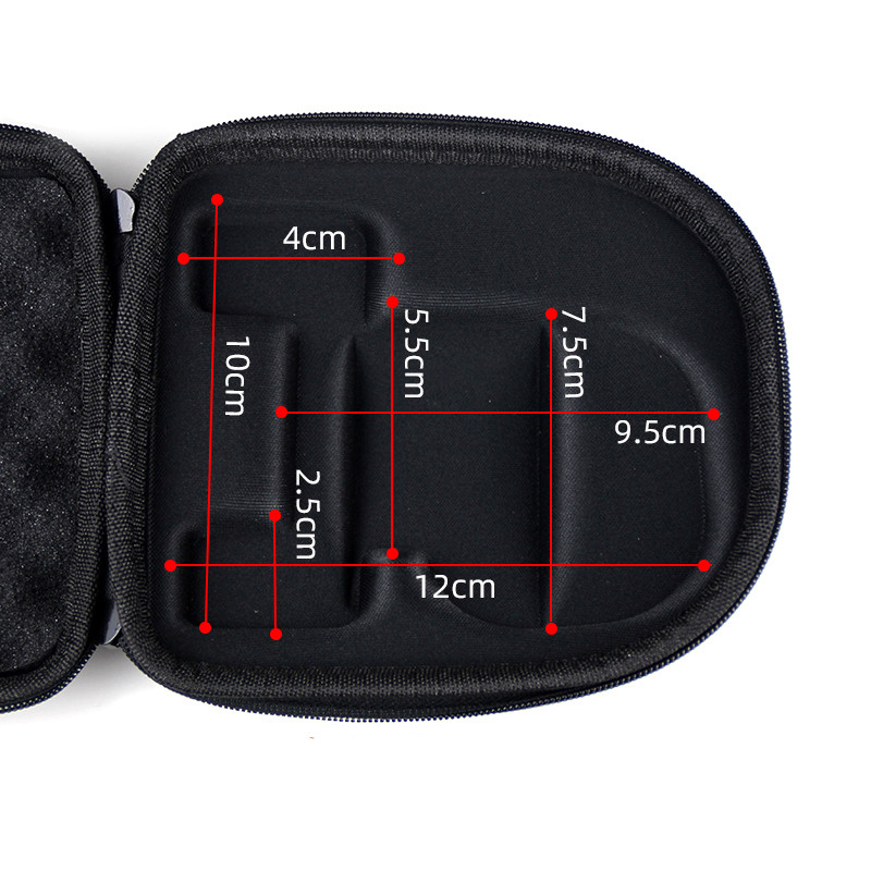 Baitcasting Reel kott Sisseehitatud neopreenist kalastusrullist EVA kotist kaitseümbrise kate Hoiu Kaasaskantav kalastuskott