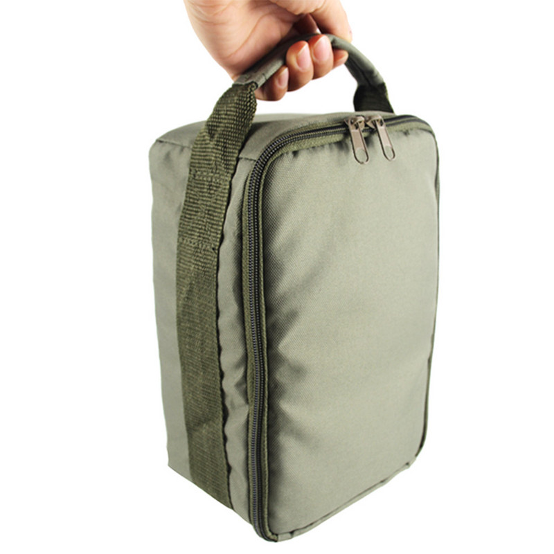 Newst Žvejybos krepšys Nešiojami kelių skyrių meškerės valų jaukų laikymo rankinė Poliesterio žvejybos laikymo krepšiai