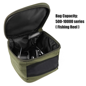 Чанта за съхранение на риболовни макари Калъф за носене на 500-10000 серии въртящи се макари Риболовна чанта