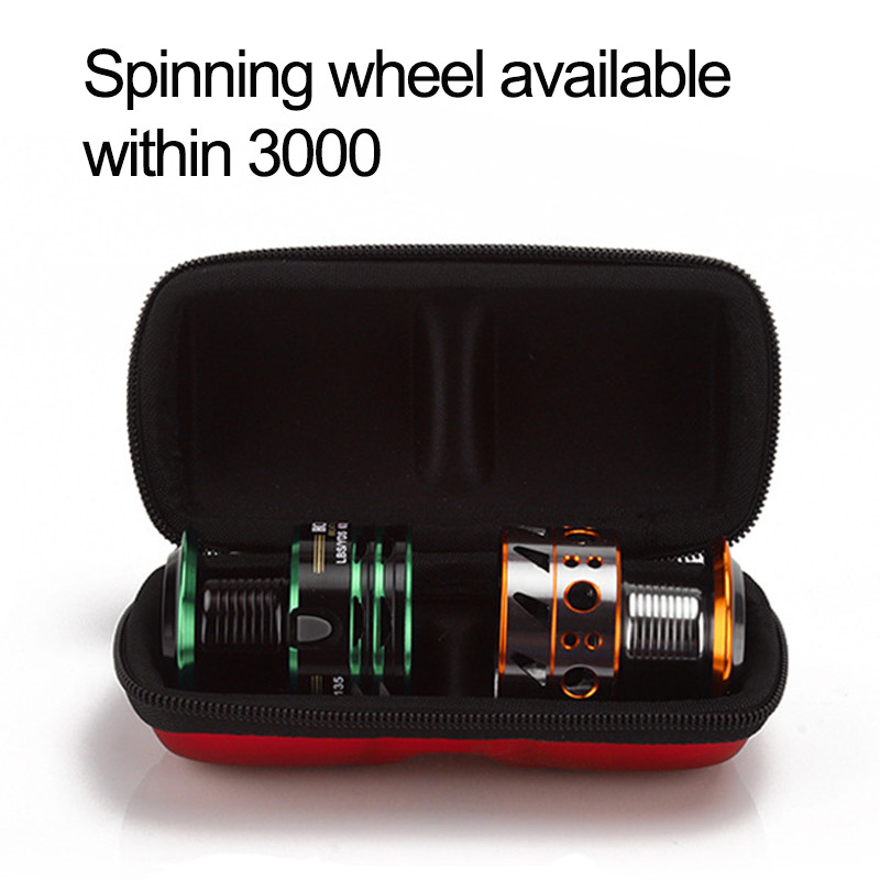 Τσάντα ψαρέματος EVA Θήκη με περιστρεφόμενο καρούλι για Προστατευτικό κάλυμμα Κυπέλλου Line Σκληρό κέλυφος/Αδιάβροχη/Αδιάβροχη θήκη αποθήκευσης εξωτερικού χώρου