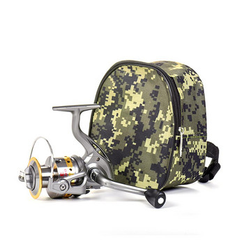 Ελαφριά τσάντα ψαρέματος με προστατευτικό κάλυμμα συρτή Spinning Fishing Wheel Αδιάβροχη θήκη Θήκη Τσάντα αποθήκευσης Δωρεάν αποστολή
