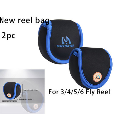 Maximumcatch Neoprene Fly Reel Bag/Pouch for 3/4/5/6/7/8wt Fly Fishing Reel