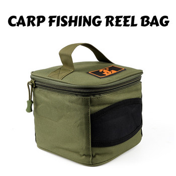 WPE чанта за съхранение на риболов на открито с цип Водоустойчива оксфордска тъкан с голям капацитет Калъф за носене на риба Дамска чанта Чанти