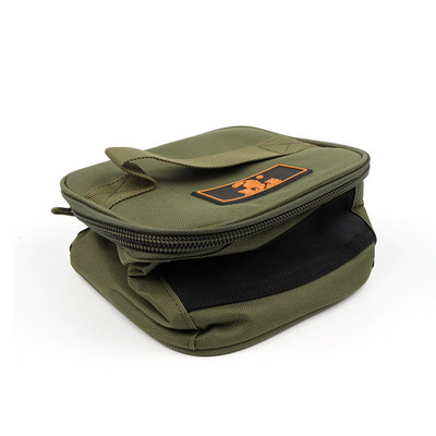 WPE чанта за съхранение на риболов на открито с цип Водоустойчива оксфордска тъкан с голям капацитет Калъф за носене на риба Дамска чанта Чанти