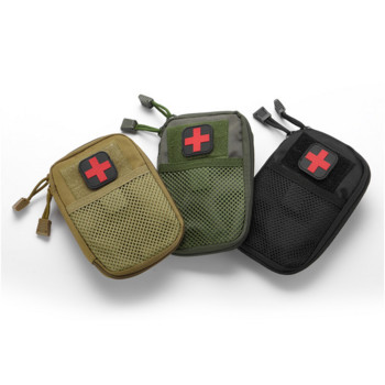 EDC Medical Bag Hunting Molle Tactical Pouch κιτ πρώτων βοηθειών Κάμπινγκ έκτακτης ανάγκης εξωτερικού χώρου Πεζοπορία Survival EMT Utility Fanny Pack