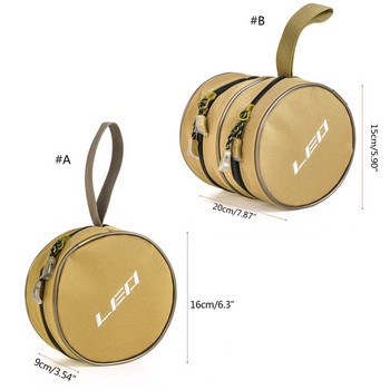 Ψάρεμα Spinning Reel Storage Bag Sound-proof-proof Baitcasting Fishing Reel Cover Protective Handbag Supplies