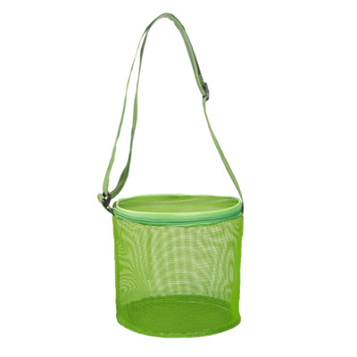 Laste võrkkest hoiukott Ranna kolmemõõtmeline ümmargune liivaämber Mänguasjade viimistlus kogumiskott Võrgust laste väikelaste kott