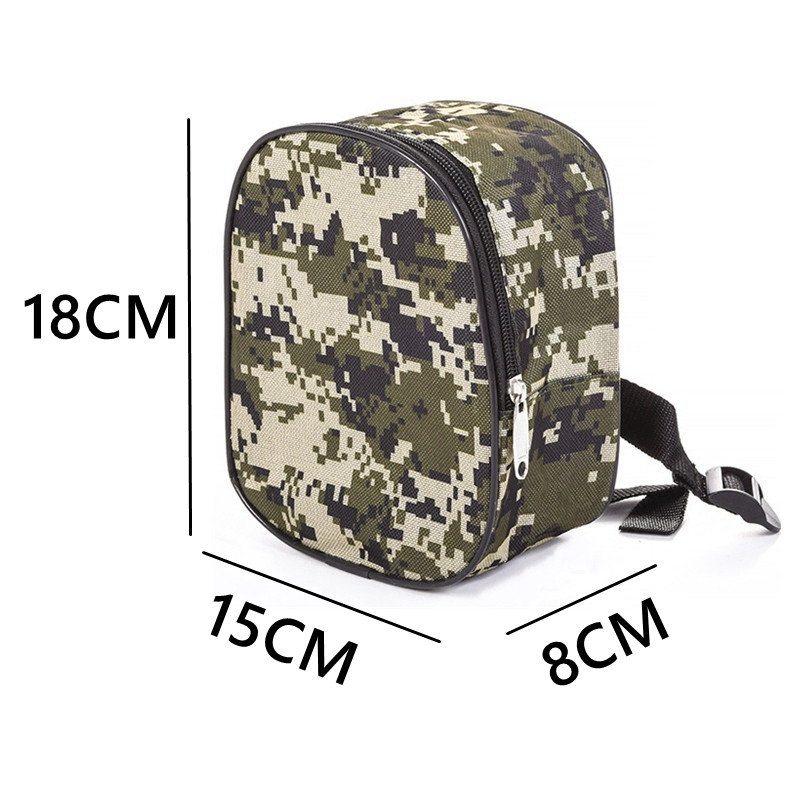 Φορητή τσάντα ψαρέματος Oxford υφασμάτινη προστατευτική θήκη για Spinning Casting Wheel Ψάρεμα Αξεσουάρ αποθήκευσης Τσάντα μεταφοράς