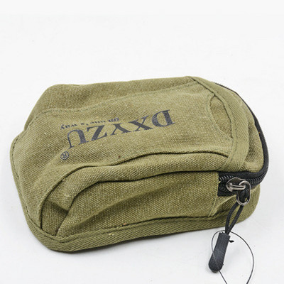 1 бр. платнена чанта за кръста с малък джоб, мъжка тактическа чанта за колан, военна чанта за бягане на открито, къмпинг, риболовни аксесоари