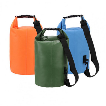 Преносима 10/20L кофа за риболов на открито Чанта за риба Торбичка за съхранение през рамо Пластмасови циментови риболовни чанти