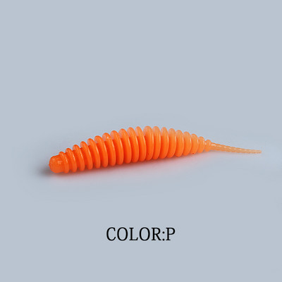 2021 Supercontinent worm bait pehme sööt Tanta 49mm 65mm kalapüügi landid Pesca karpkala püügi bassi lant Isca kunstlik PVA