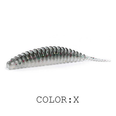 2021 Supercontinent worm bait pehme sööt Tanta 49mm 65mm kalapüügi landid Pesca karpkala püügi bassi lant Isca kunstlik PVA