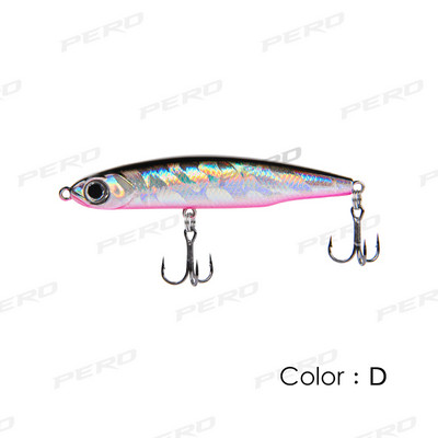 PERO Sinking Pencil Bait 50mm 60mm 65mm 75mm 85mm 3,5g έως 12g 17g Wobbler Trout Mackerel Micro Sea Fishing Lure Shad Bass Lures