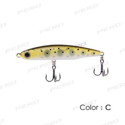 PERO Sinking Pencil Bait 50mm 60mm 65mm 75mm 85mm 3,5g έως 12g 17g Wobbler Trout Mackerel Micro Sea Fishing Lure Shad Bass Lures