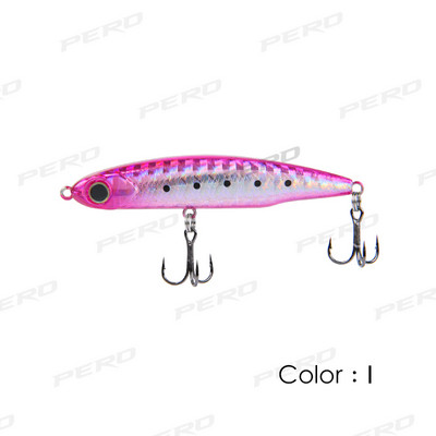 PERO Sinking Pencil Bait 50mm 60mm 65mm 75mm 85mm 3,5g έως 12g 17g Wobbler Trout Mackerel Micro Sea Fishing Lure Shad Bass Lures